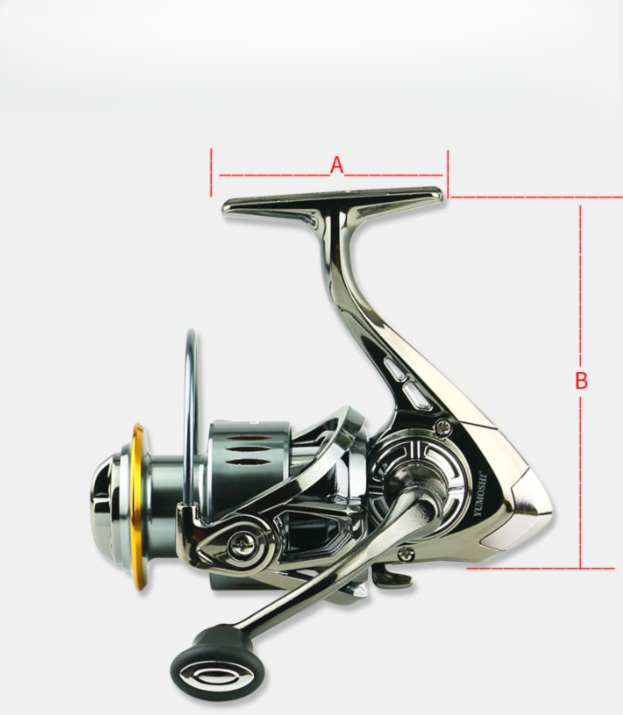 Luremyth Metal Fishing Wheel No Gap Spinning Reel Sea Fishing Reel