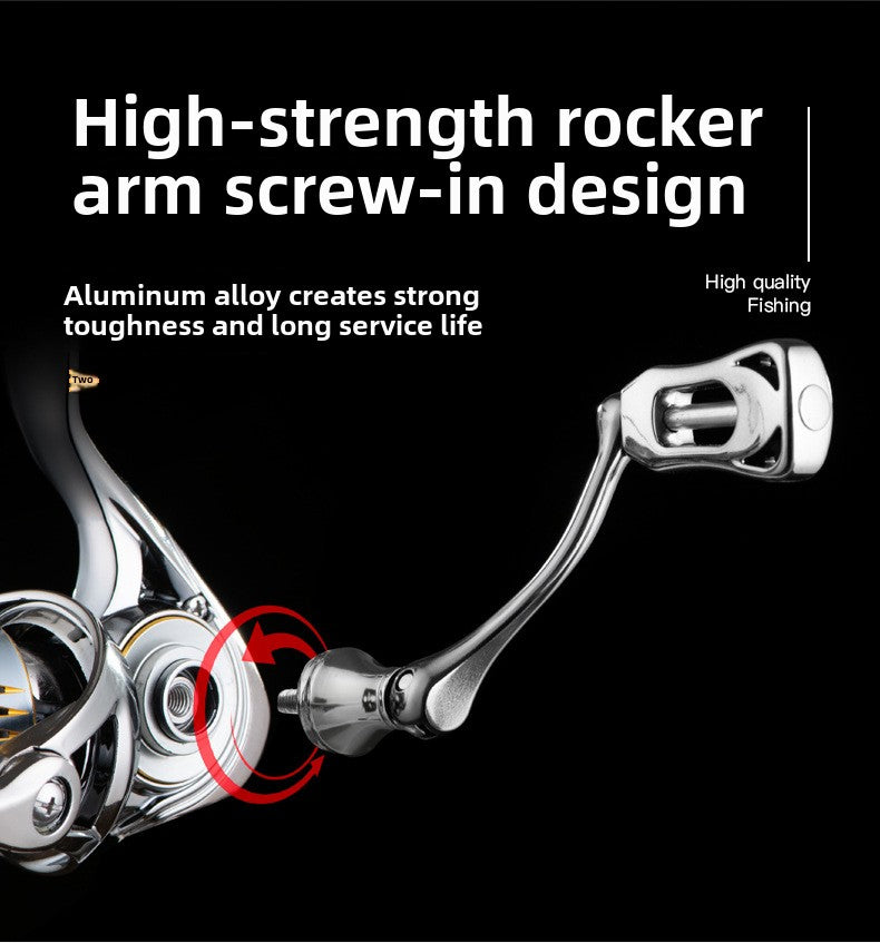 Luremyth 164g Carbon Fiber Lure Spinning Reel – Lightweight, Shallow Spool, Long Cast, Screw-In Design